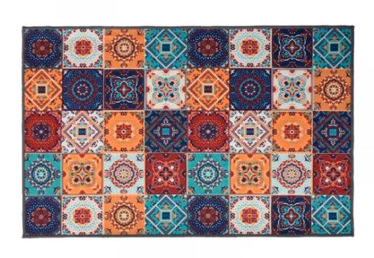 Коврик влаговпитывающий Velur 50х80см Арабески VORTEX 24409